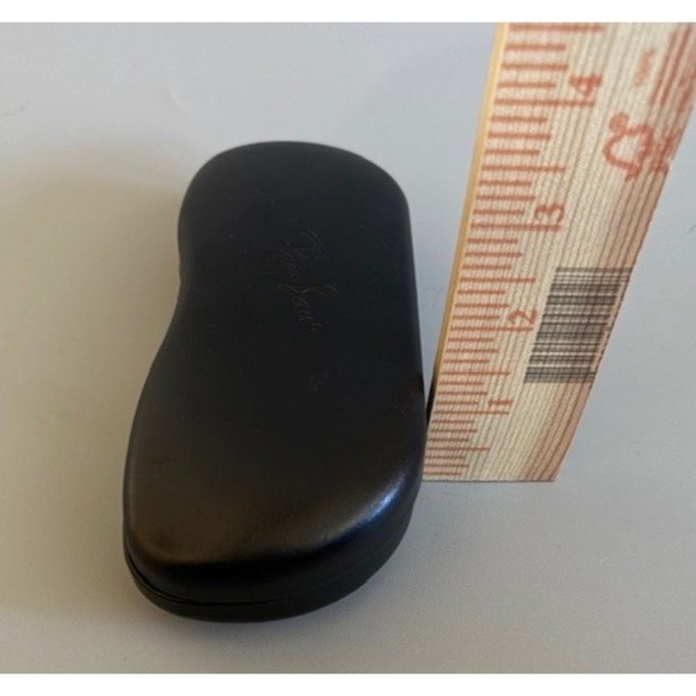 Lot of 2 Ray-Ban Black Hard Eyeglasses/Sunglasses Clamshell Cases - Picture 12 of 15
